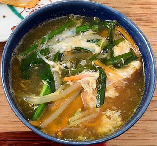 『男子ごはん』野菜たっぷり中華スープ