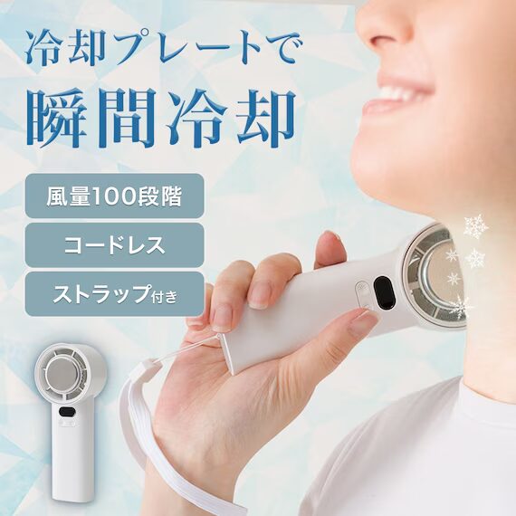 ニトリ「強風冷却プレートハンディファン」