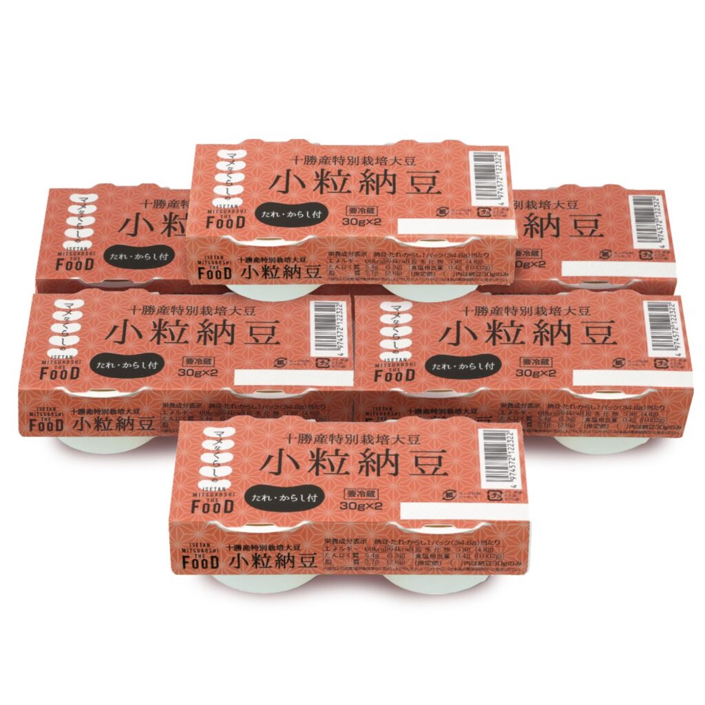 クイーンズ伊勢丹「TF 十勝産特別栽培大豆小粒納豆」　