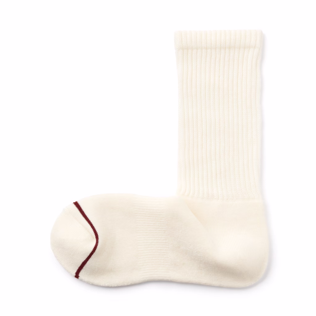 無印良品「足なり直角 あったか綿 厚手靴下」